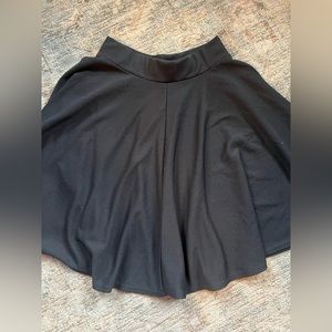Black Skater Skirt